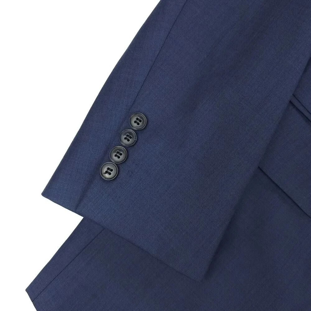 PETER MILLAR 100% Wool Two Button Blazer Jacket 48T Old Money Academia Preppy 48